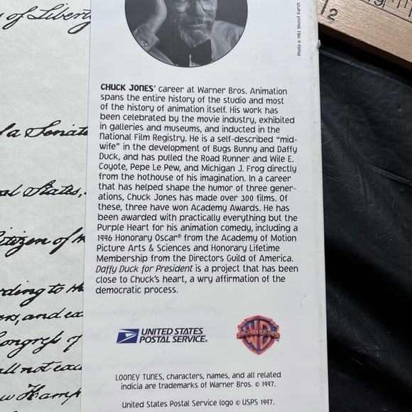 Daffy Duck for President/ oversize children’s oversized, hard covered book - Picture 3 of 6